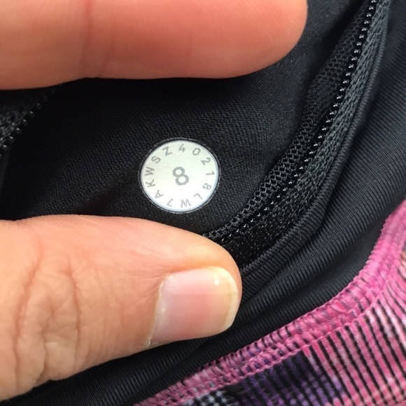 Lululemon Run Times Short II *4" Sun Dazed Multi Pink / Super Dark - Picture 5 of 5